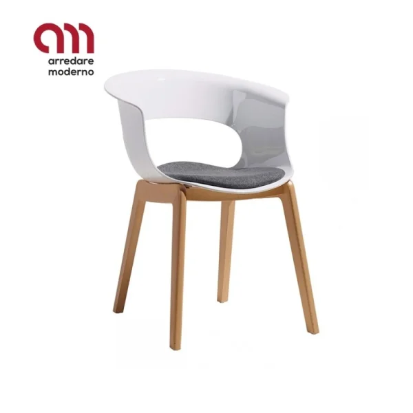 Chaise Miss B antishock Scab avec coussin