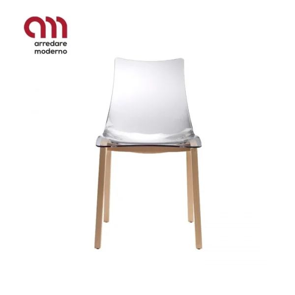Chaise Natural Zebra antishock Scab transparent