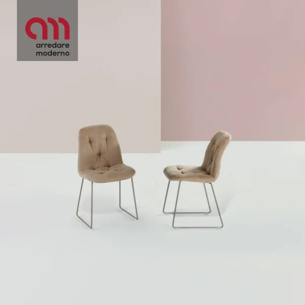 Chaise Spring Ingenia Casa Bontempi traîneau