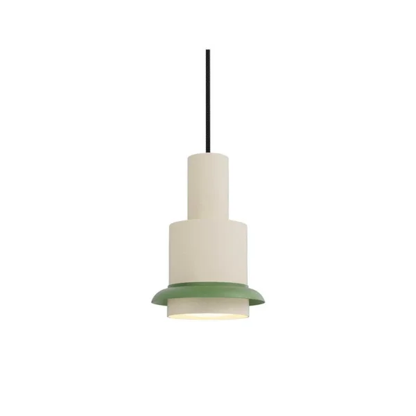 Chaumont Suspension Ø15xH22 White/Green - DCW
