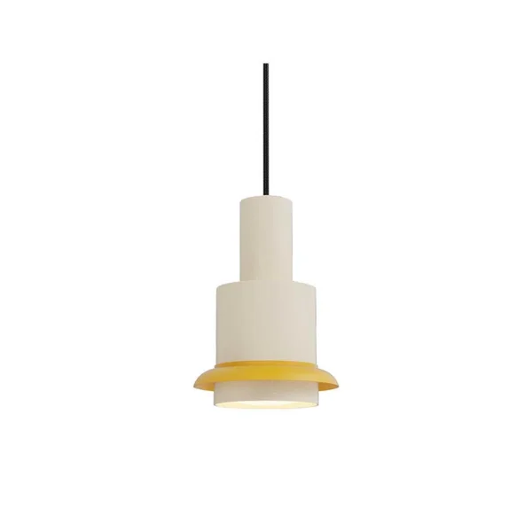 Chaumont Suspension Ø15xH22 White/Yellow - DCW