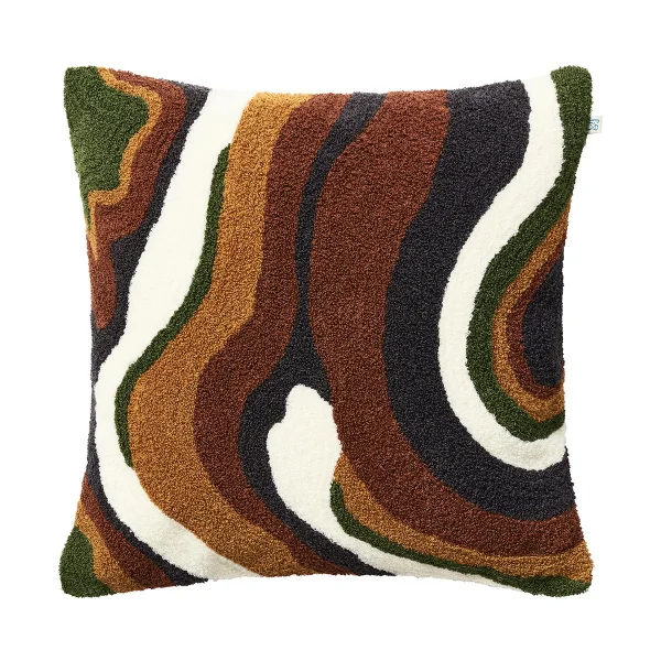 Chhatwal & Jonsson Housse de coussin Sagar 50x50 cm Cognac-masala