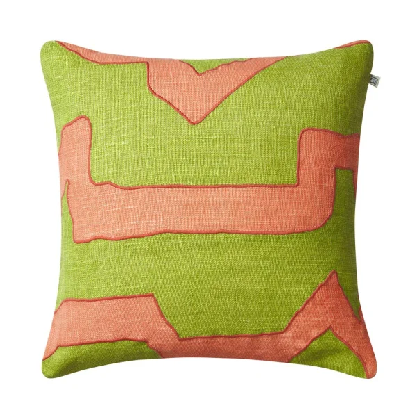 Chhatwal & Jonsson Housse de coussin Sikkim 50x50 cm Rose-lime