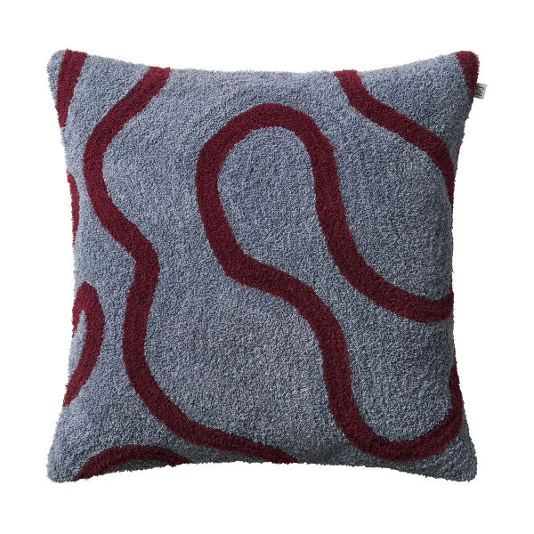 Chhatwal & Jonsson Housse de coussin Swati 50x50 cm Dusty blue-ruby