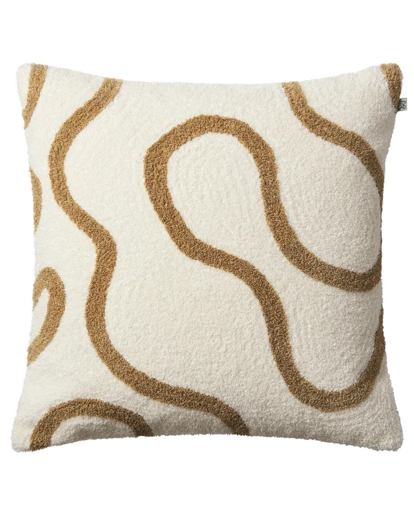 Chhatwal & Jonsson Housse de coussin Swati 50x50 cm Off white-sand