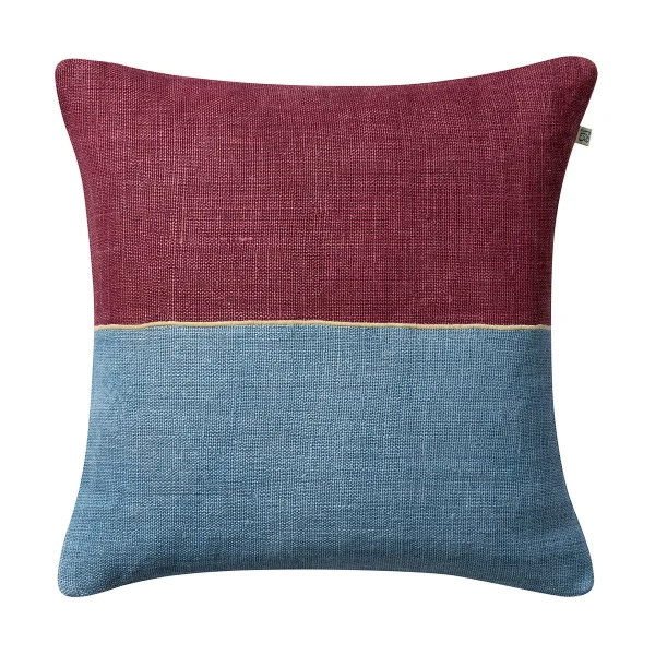 Chhatwal & Jonsson Taie Amol 50x50 cm Ruby-dusty blue