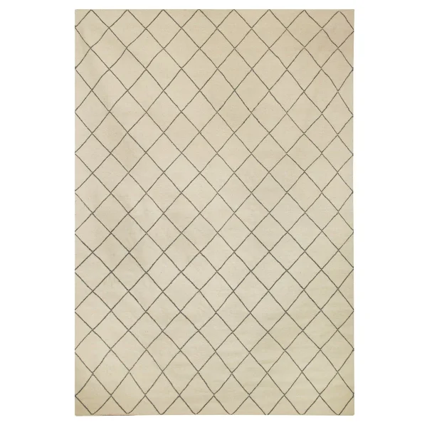 Chhatwal & Jonsson Tapis Diamond 184x280cm Off white-grey