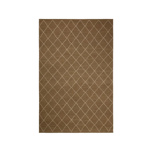 Chhatwal & Jonsson Tapis Diamond Mocha/offwhite, 230x336 cm