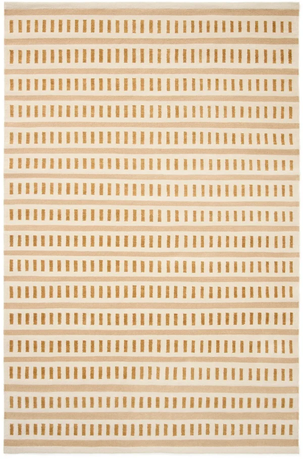 Chhatwal & Jonsson Tapis en laine Ladakh Off white-beige-masala yellow, 230x320 cm