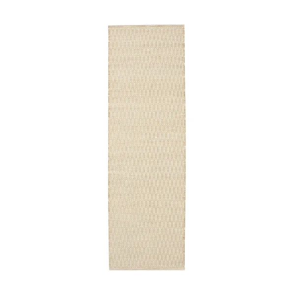 Chhatwal & Jonsson Tapis en laine Mohini 80x250 cm Beige