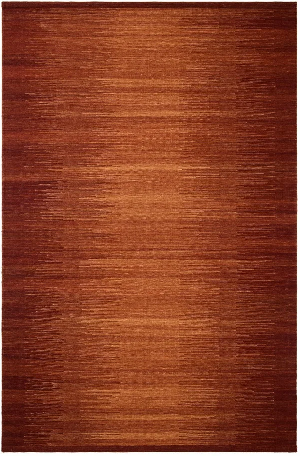 Chhatwal & Jonsson Tapis en laine Tapti Rust, 180x270 cm