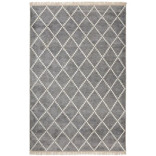 Chhatwal & Jonsson Tapis Keti 230x320cm Grey-white