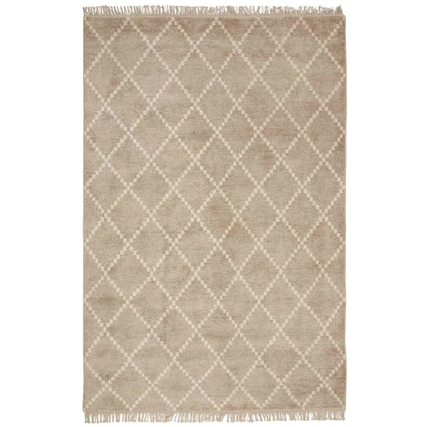 Chhatwal & Jonsson Tapis Kochi 180x270 cm Beige-Blanc cassé