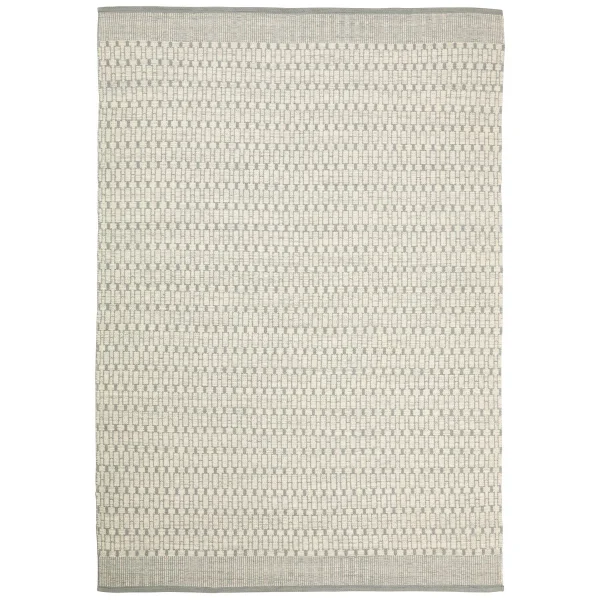 Chhatwal & Jonsson Tapis Mahi 170x240 cm Blanc cassé – gris clair