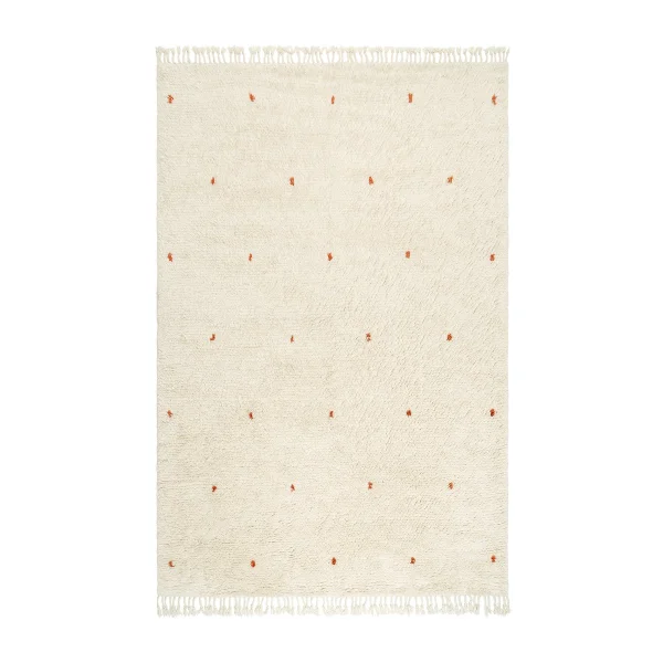 Chhatwal & Jonsson Tapis Ravi 177x266 cm Off white-orange