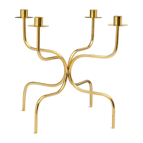 Classic Collection Bougeoir candelabra quartet Laiton