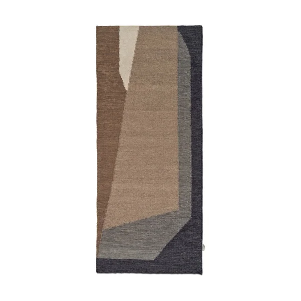 Classic Collection Tapis de couloir Levels Blue, 80x200 cm