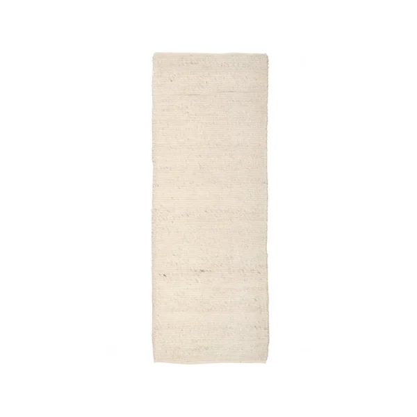 Classic Collection Tapis de couloir Merino Blanc, 80x150 cm