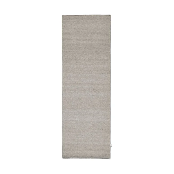 Classic Collection Tapis de couloir Plain Silver, 80x250 cm