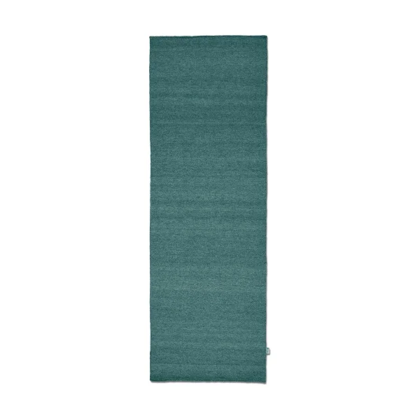 Classic Collection Tapis de couloir Plain Teal, 80x250 cm
