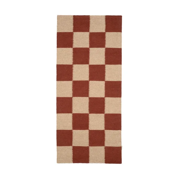 Classic Collection Tapis de couloir Square Brown-naturel, 80x200 cm