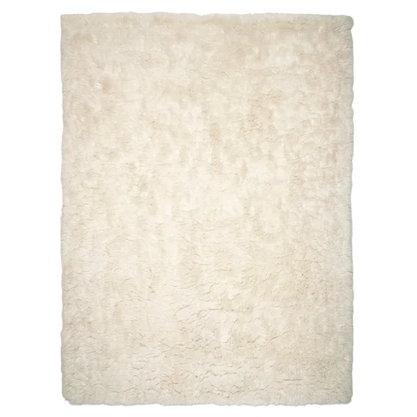 Classic Collection Tapis en laine Cloudy 170x230 cm Blanc naturel