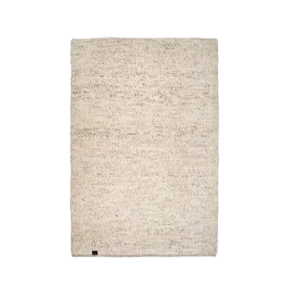 Classic Collection Tapis en laine Merino beige naturel, 140x200 cm