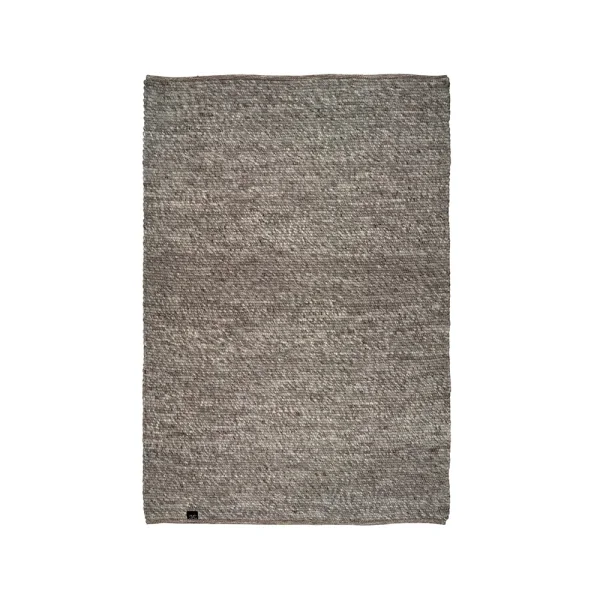 Classic Collection Tapis en laine Merino gris, 140x200 cm