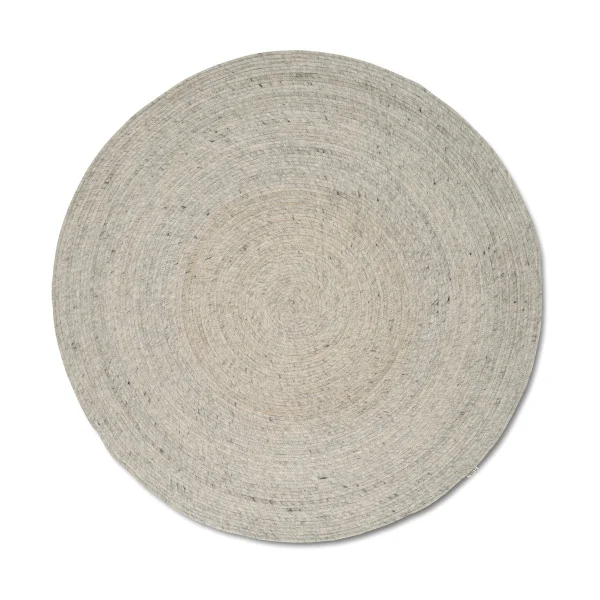 Classic Collection Tapis en laine Merino rond Ø240 cm Concrete