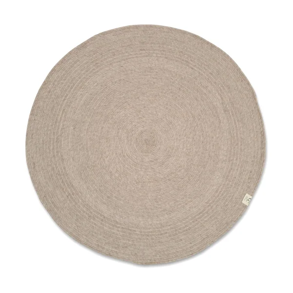 Classic Collection Tapis en laine Merino rond Ø240 cm Oat