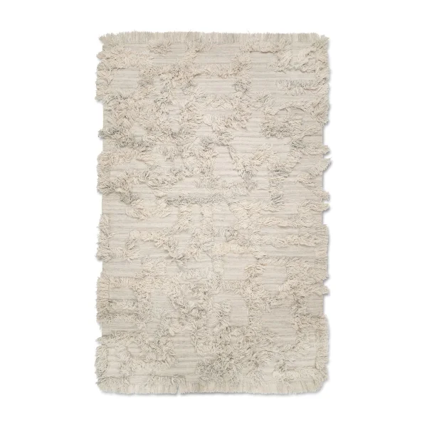 Classic Collection Tapis en laine Rio 170x230 cm Ivoire mélange