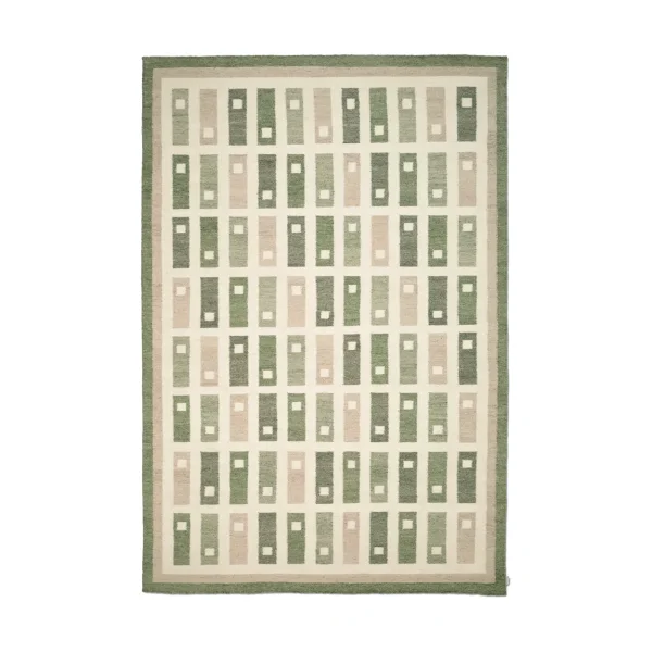 Classic Collection Tapis Fyrbo Vert, 200x300 cm
