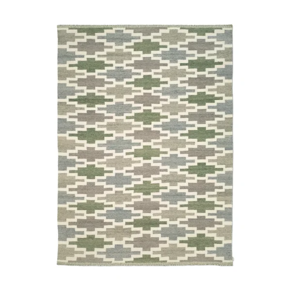 Classic Collection Tapis Korsnäs Bleu-vert, 200x300 cm