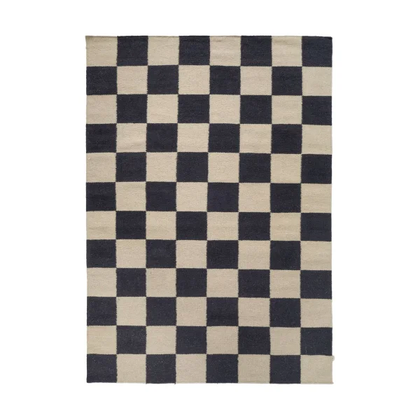 Classic Collection Tapis Squares Black-natural, 300x400 cm