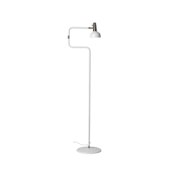 CO Bankeryd Lampadaire Ray blanc, détails en nickel