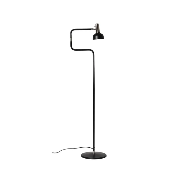 CO Bankeryd Lampadaire Ray noir, détails en nickel