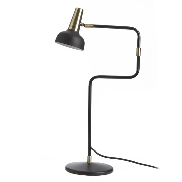 CO Bankeryd Lampe de table Ray noir-laiton