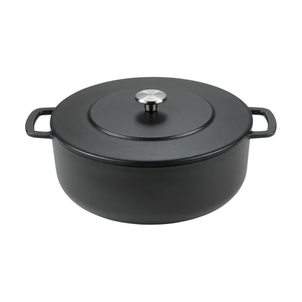 Combekk Cocotte Combekk Enameled en fonte émaillée Ø28 cm Black