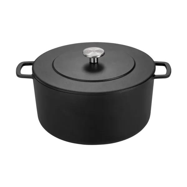 Combekk Cocotte Combekk Enameled en fonte émaillée Ø32 cm Black