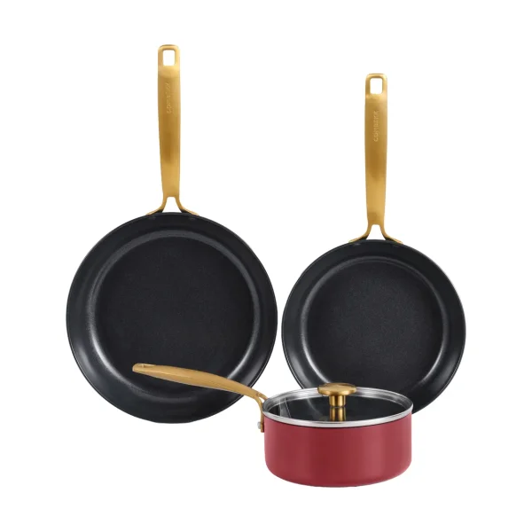 Combekk Set de casseroles et poêles Combekk Element, 4 pièces Bordeaux