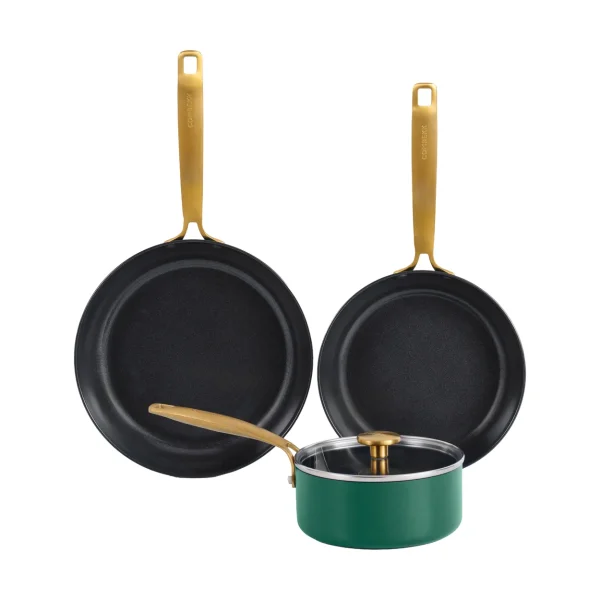 Combekk Set de casseroles et poêles Combekk Element, 4 pièces Holly Green