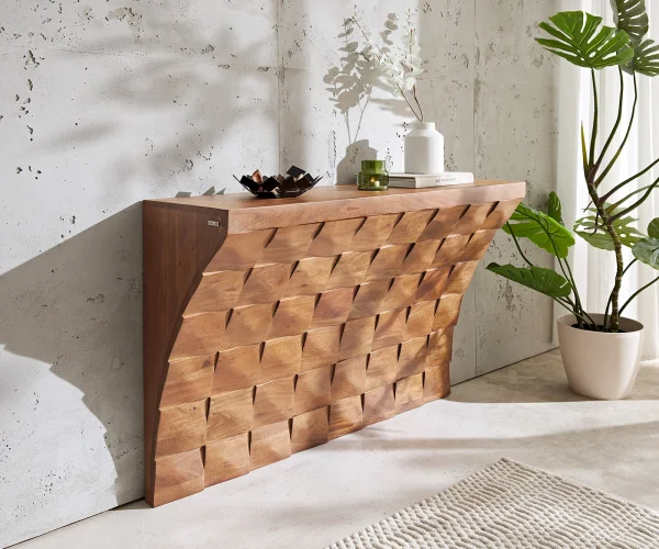 Console Eremos 120x35 cm acacia naturel