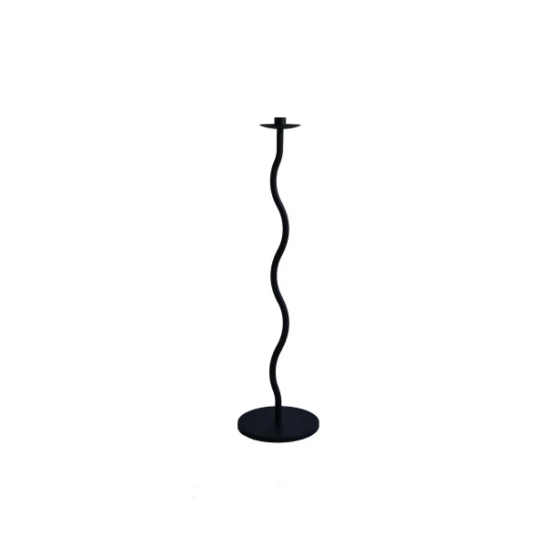 Cooee Design Bougeoir Curved 75 cm Noir