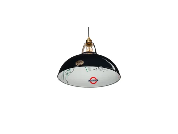 Coolicon - Grande suspension design 1933, Ø 40 cm, noir