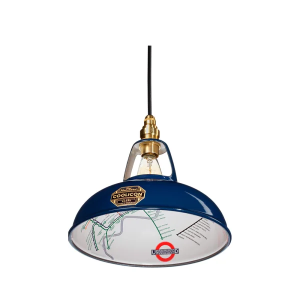 Coolicon - Original 1933 Design Hanglamp Piccadilly Line Blue