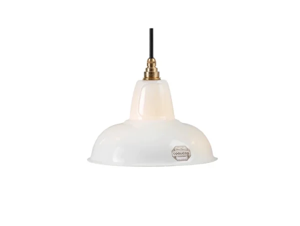 Coolicon - Suspension Silhouette, porcelaine opale, rosace