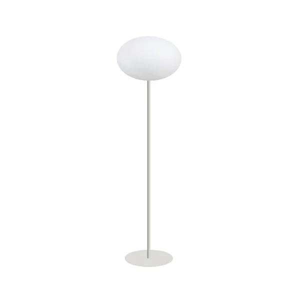 Cph Lighting - Eggy Pin Lampadaire Dim. Ø32 Opal White/Lacquered White