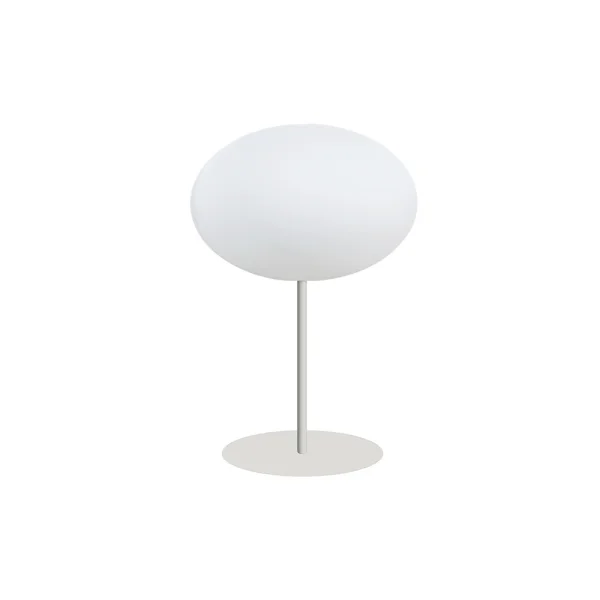 Cph Lighting - Eggy Pin Lampe de Table Ø32 Opal White/White Lacquered