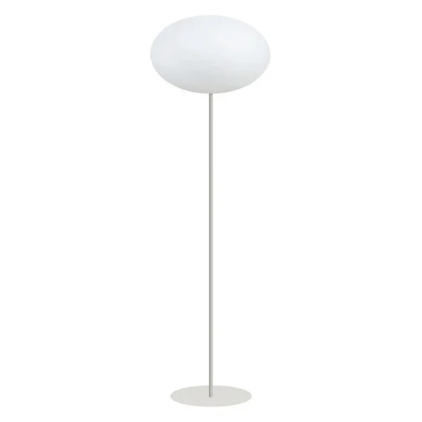 CPH Lighting - Lampadaire Eggy Pin, Ø 55 cm, opale/blanc