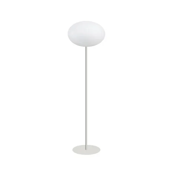 CPH Lighting - Lampe sur pied Eggy Pin à intensité variable, Ø 32 cm, blanc/opale CPH